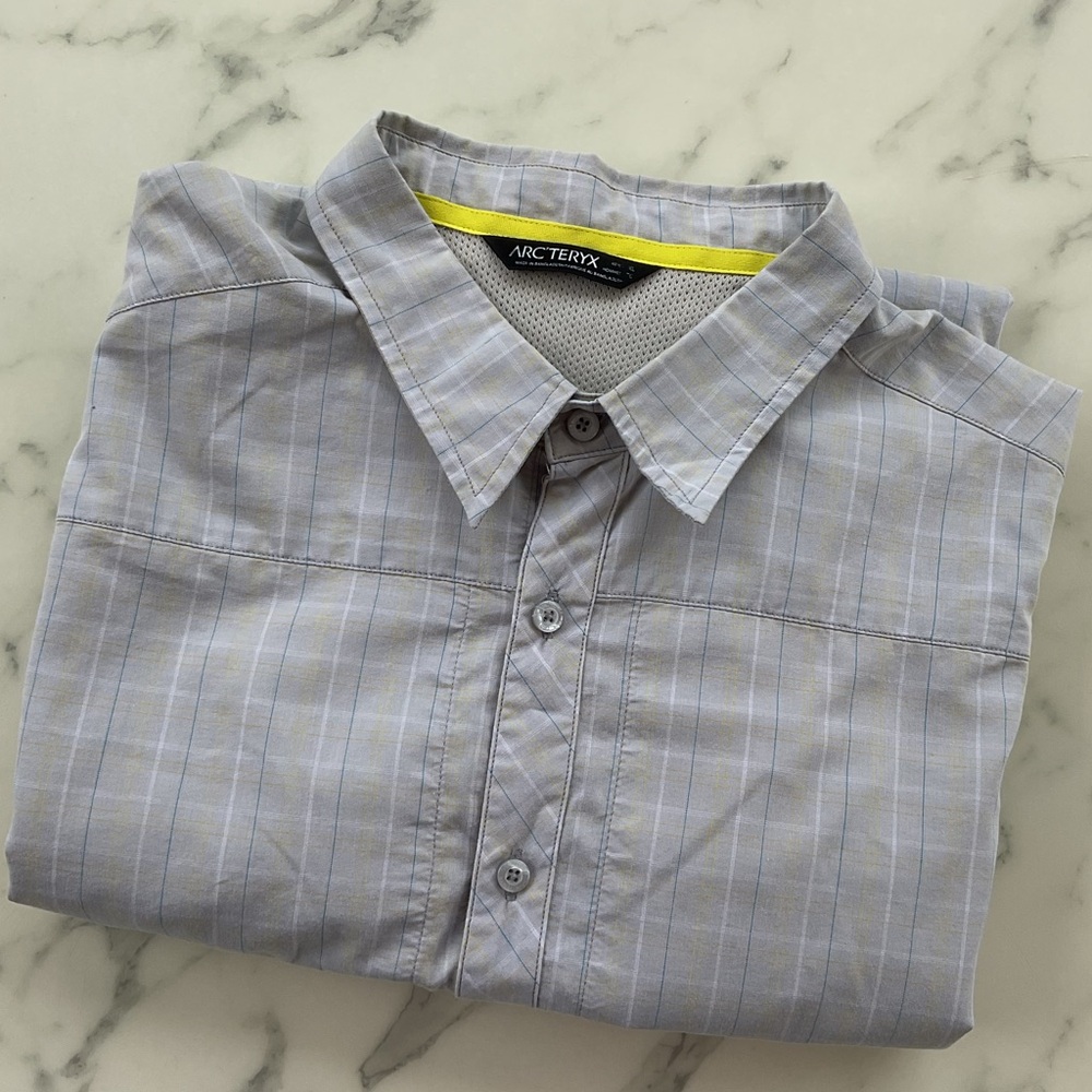 Arc'teryx Gray Casual Button Down Shirt
